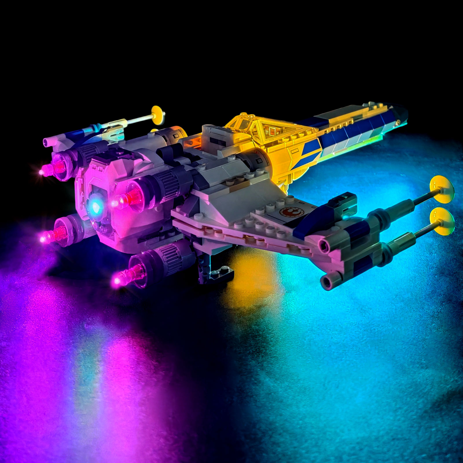 Model Kit X Wing - BRIXSPARK 레고 뉴 리퍼블릭 X-윙 스타파이터
