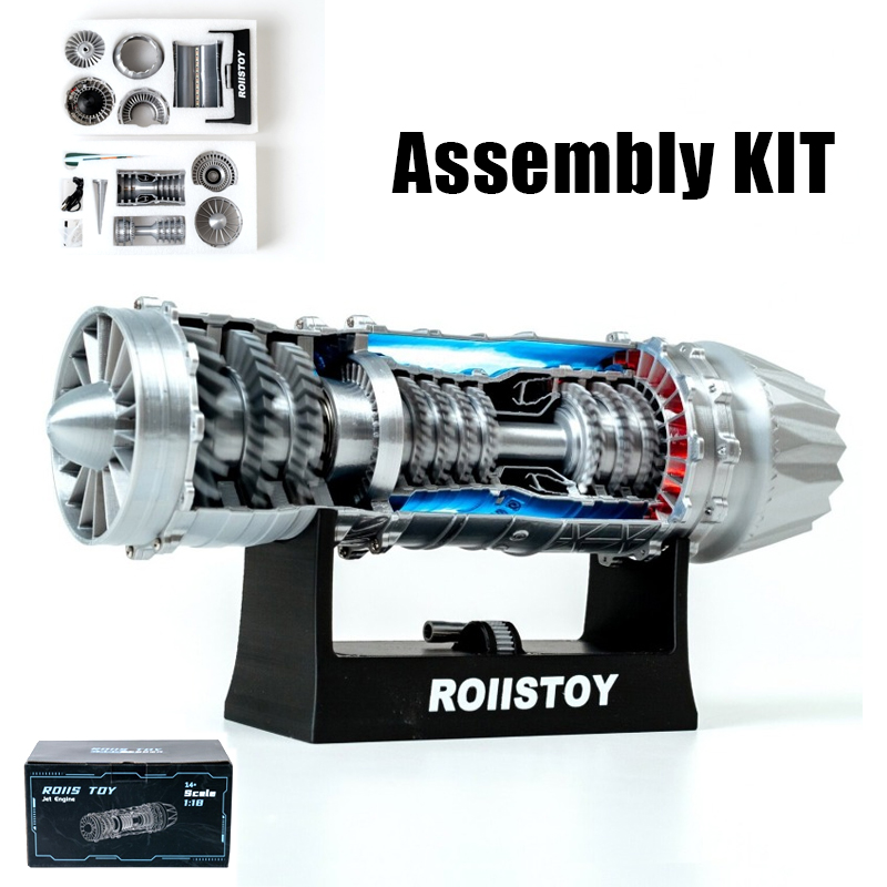 Model Kit Jet Engine - J35 터보파이터 모델 키트 PLA 하드코어