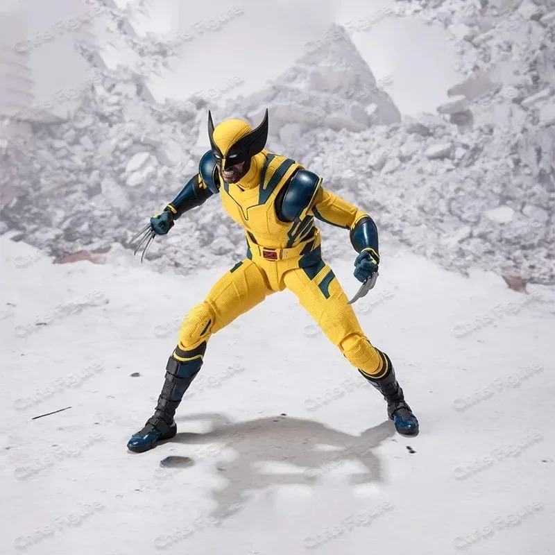 Model Kit Wolverine - 오리지널 박스 반다이 SHF 인쇼크 마블