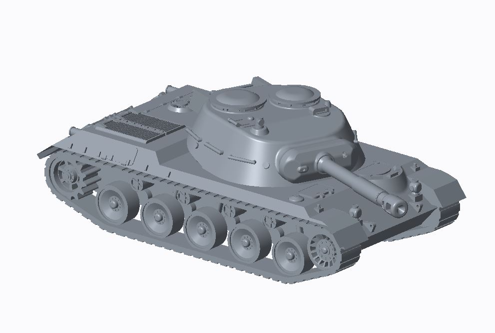 Model Kit Yamato - Spahpanzer Ru 251 라이트 탱크 모델
