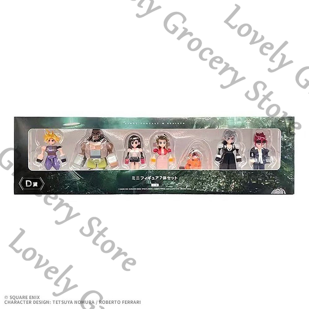 Model Kit Genesis - 애니메이션 Zack·Fair Tifa Lockhart Genesis·Rhapsodos Sephiroth