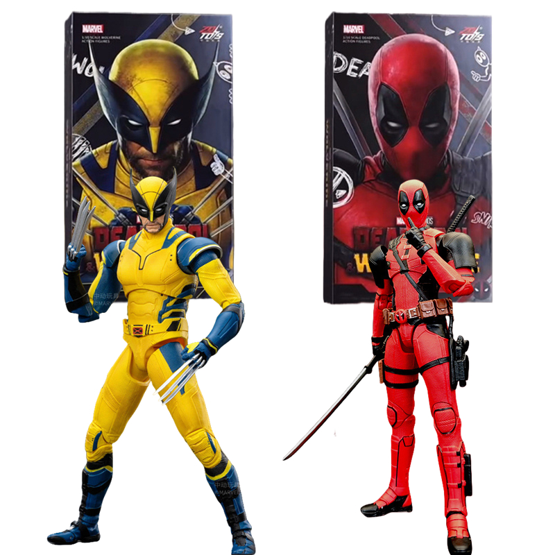 Model Kit Wolverine - 오리지널 2024 데드풀 & 울버린 액션