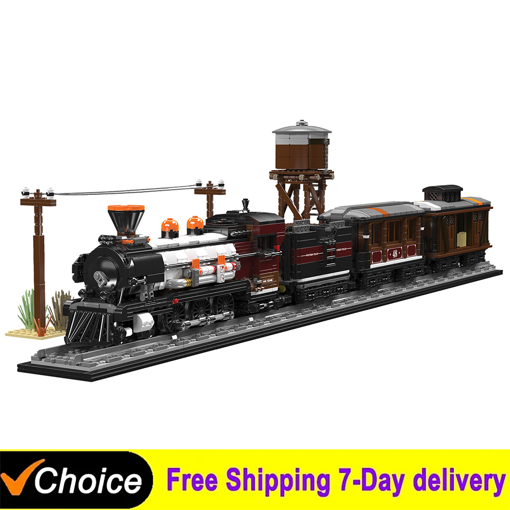 Plastic Model Paint - MO2462Pcs 테크니컬 트레인 웨스턴 기차 모델
