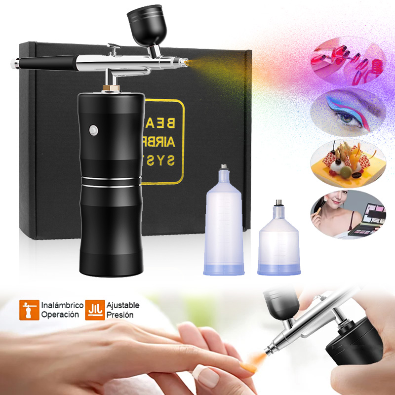 Airbrush Compressor Kit - 산소 스프레이 미니 공기 압축기 키트