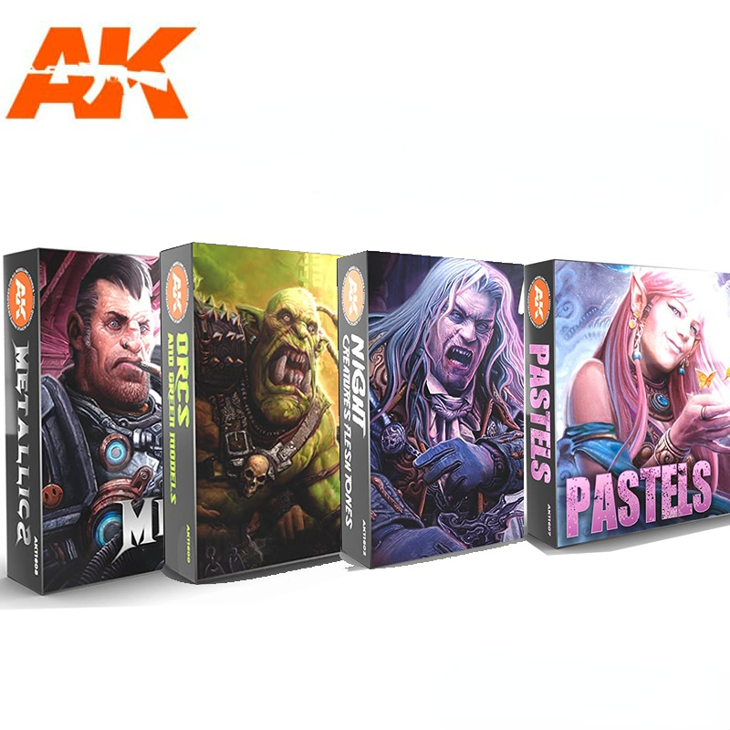 Plastic Model Paint - AK Interactive 3세대 아크릴 색상 페인트
