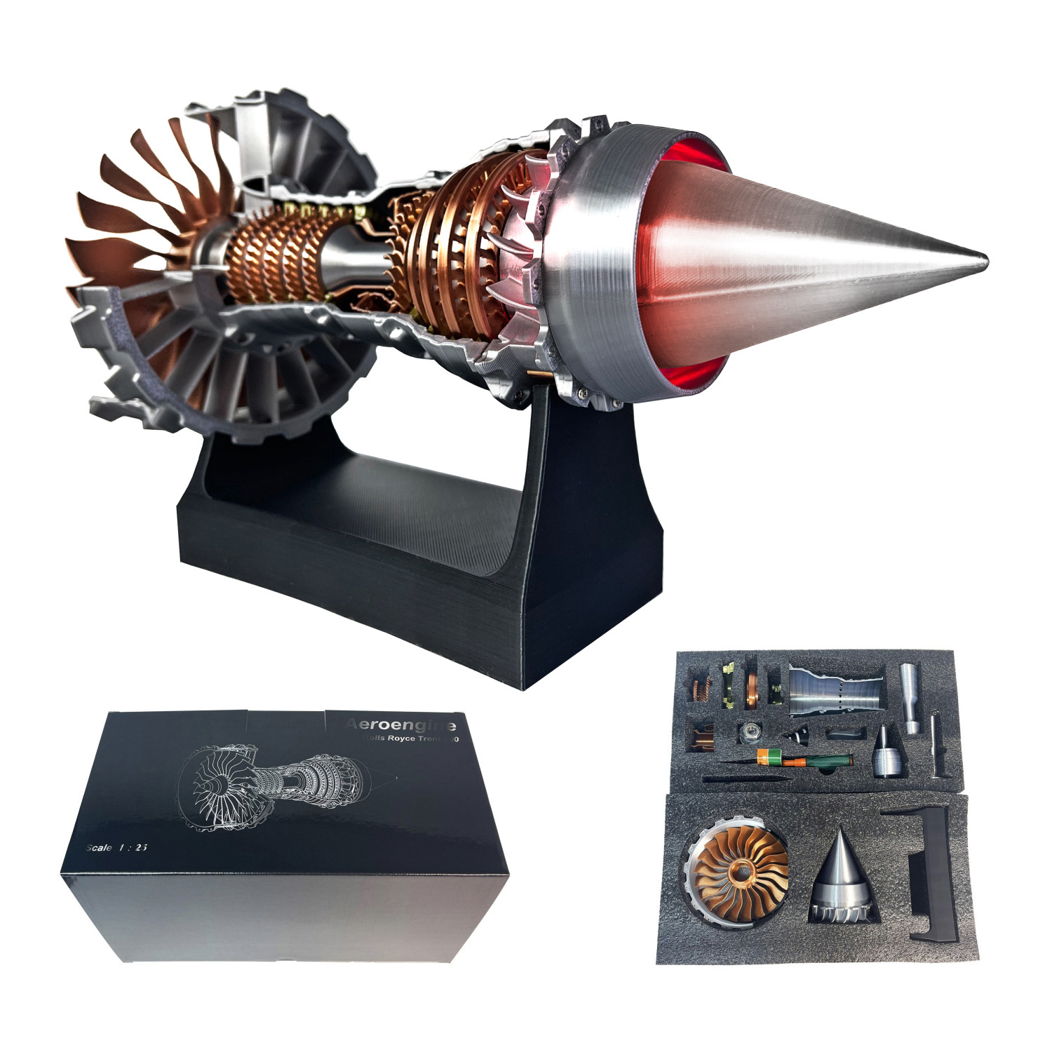 DIY 터보팬 제트 엔진 모델 항공기 엔진 키트 모델  - Model Kit Jet Engine 리뷰 및 가격