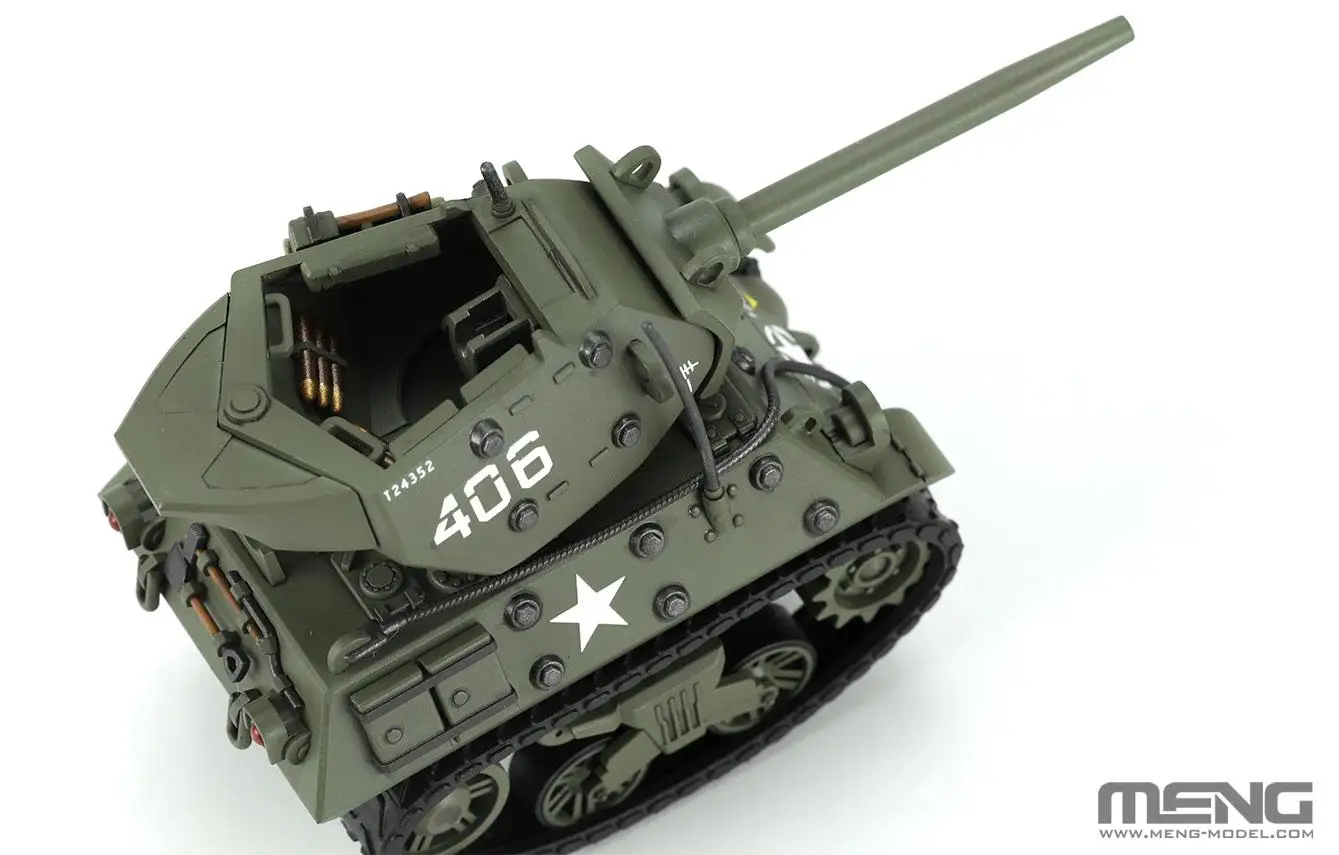 MENG 모델 WWT 미국 탱크 파괴기 M10 울버린  - Model Kit Wolverine 리뷰 및 가격