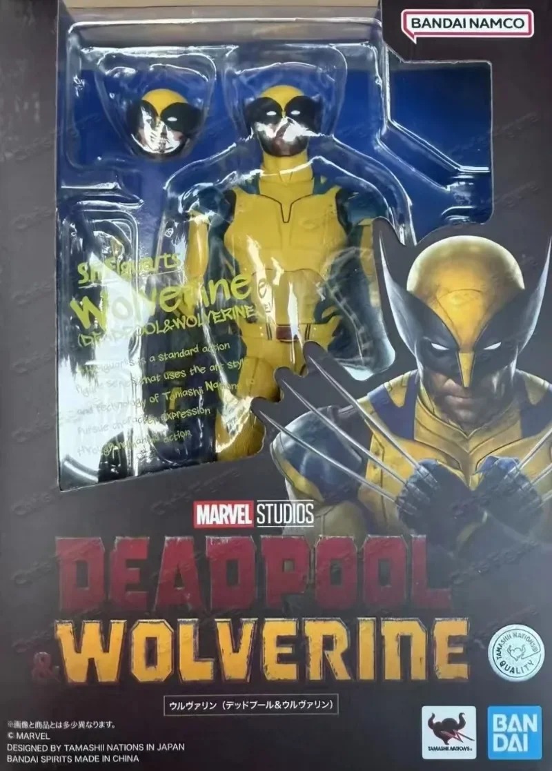 오리지널 박스 반다이 SHF 인쇼크 마블 데드풀 & 울 - Model Kit Wolverine 리뷰 및 가격