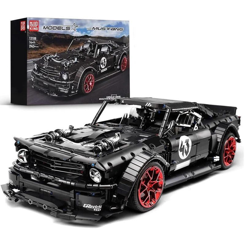 2943PCS 몰드 킹 13108 머스탱 자동차 빌딩  - Plastic Model Paint 리뷰 및 가격