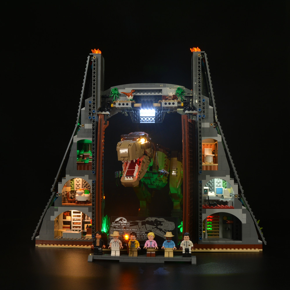 쥬라기 공원 장난감 조명 세트에 대 한 LED 조명 세 - Model Kit Jurassic Park 리뷰 및 가격