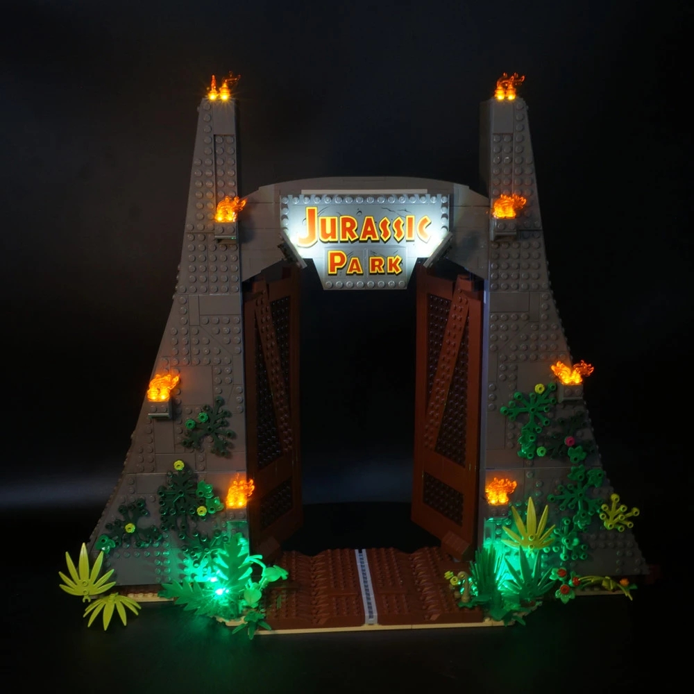 쥬라기 공원 장난감 조명 세트에 대 한 LED 조명 세 - Model Kit Jurassic Park 리뷰 및 가격