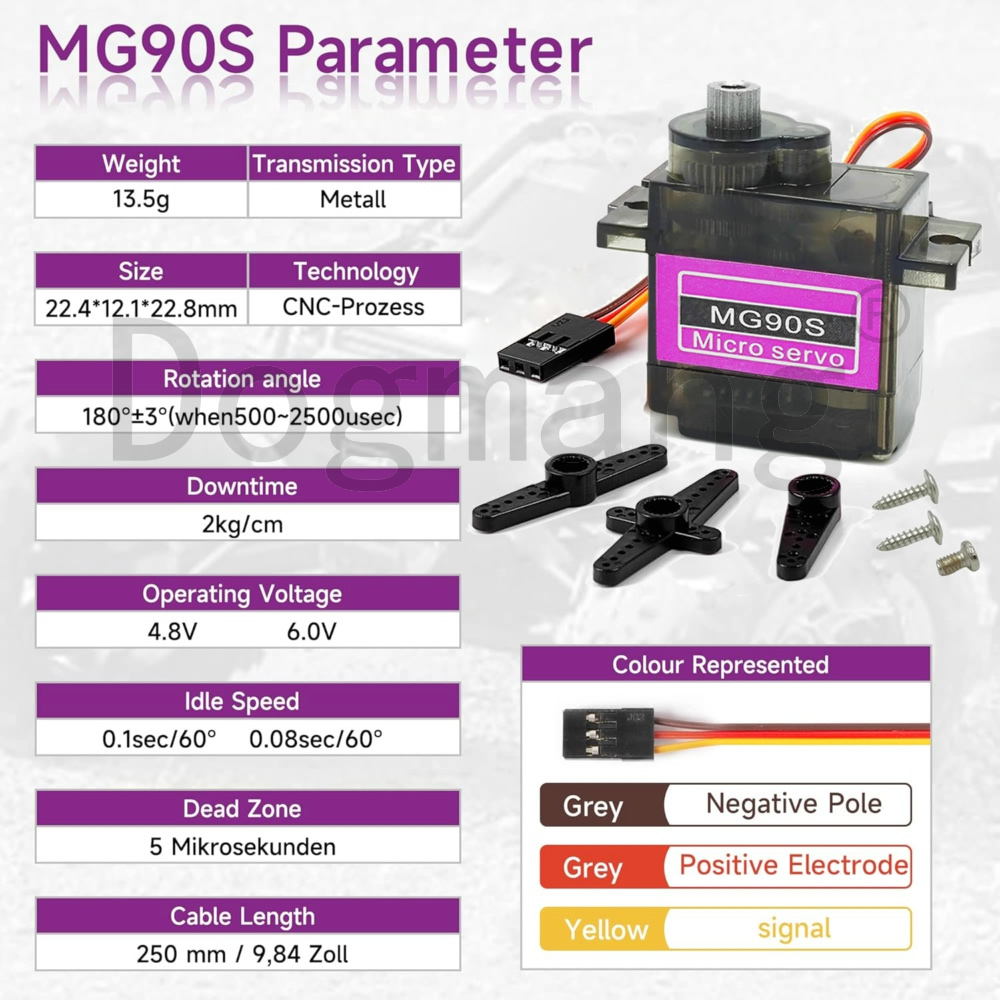 MG90S 서보 1/2/4/10/20/50 Pcs 모든 - Model Kit Ship 리뷰 및 가격