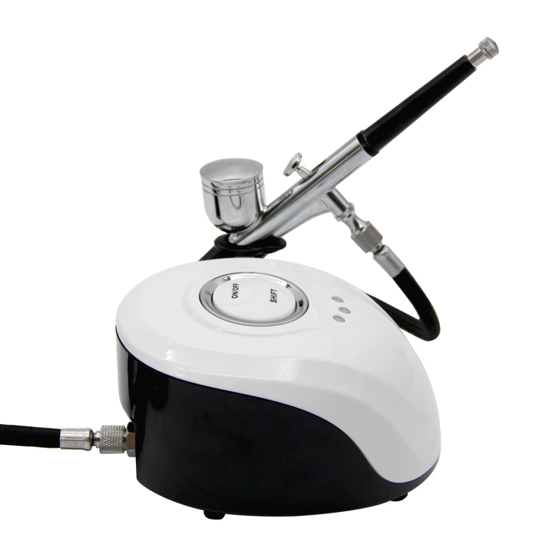 압축기가 있는 휴대용 에어 브러시, 얼굴 피부 관리,  - Airbrush Compressor Kit 리뷰 및 가격