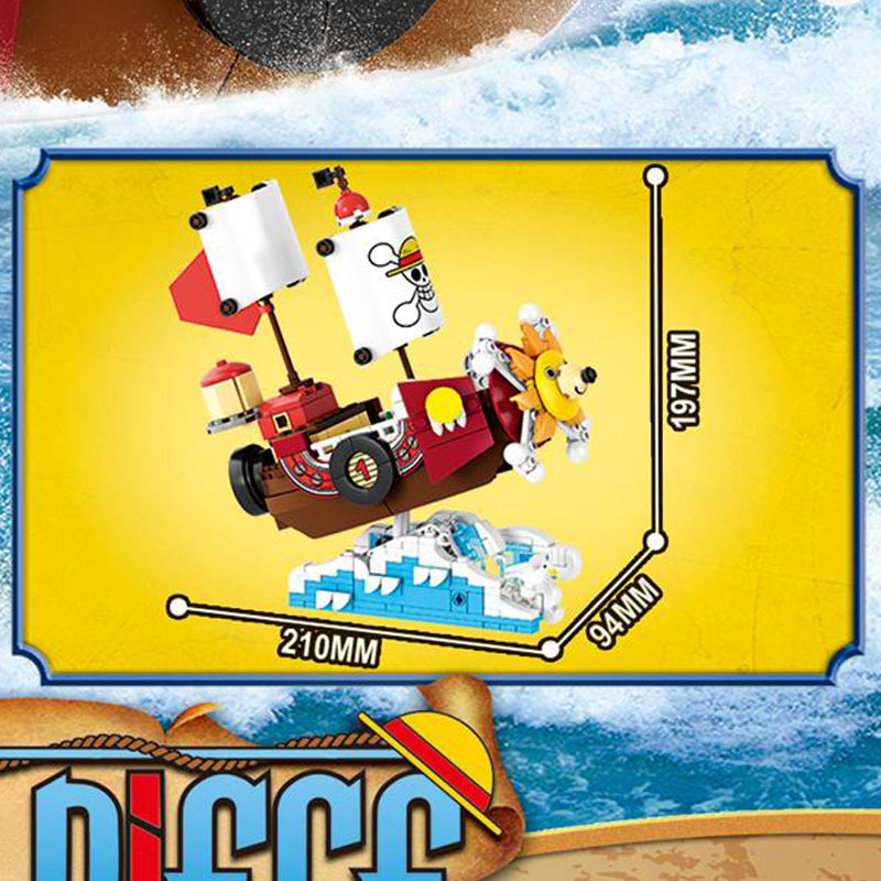 4in1 원피스 THOUSAND SUNNY 마이크로 블 - Model Kit Ship 리뷰 및 가격