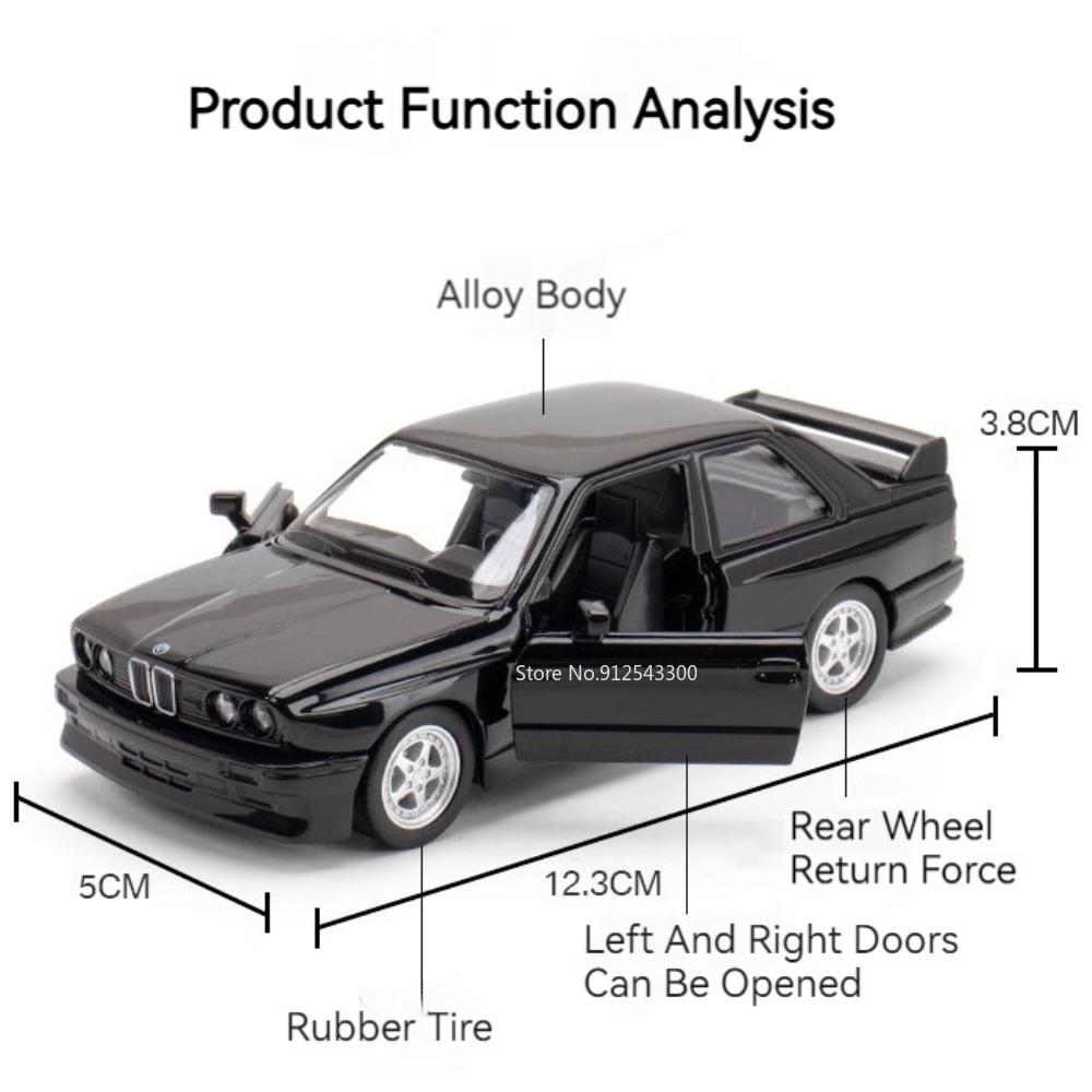 1/36 BMW M3 1987 합금 장난감 자동차 모델 - Model Kit Alfa Romeo 리뷰 및 가격
