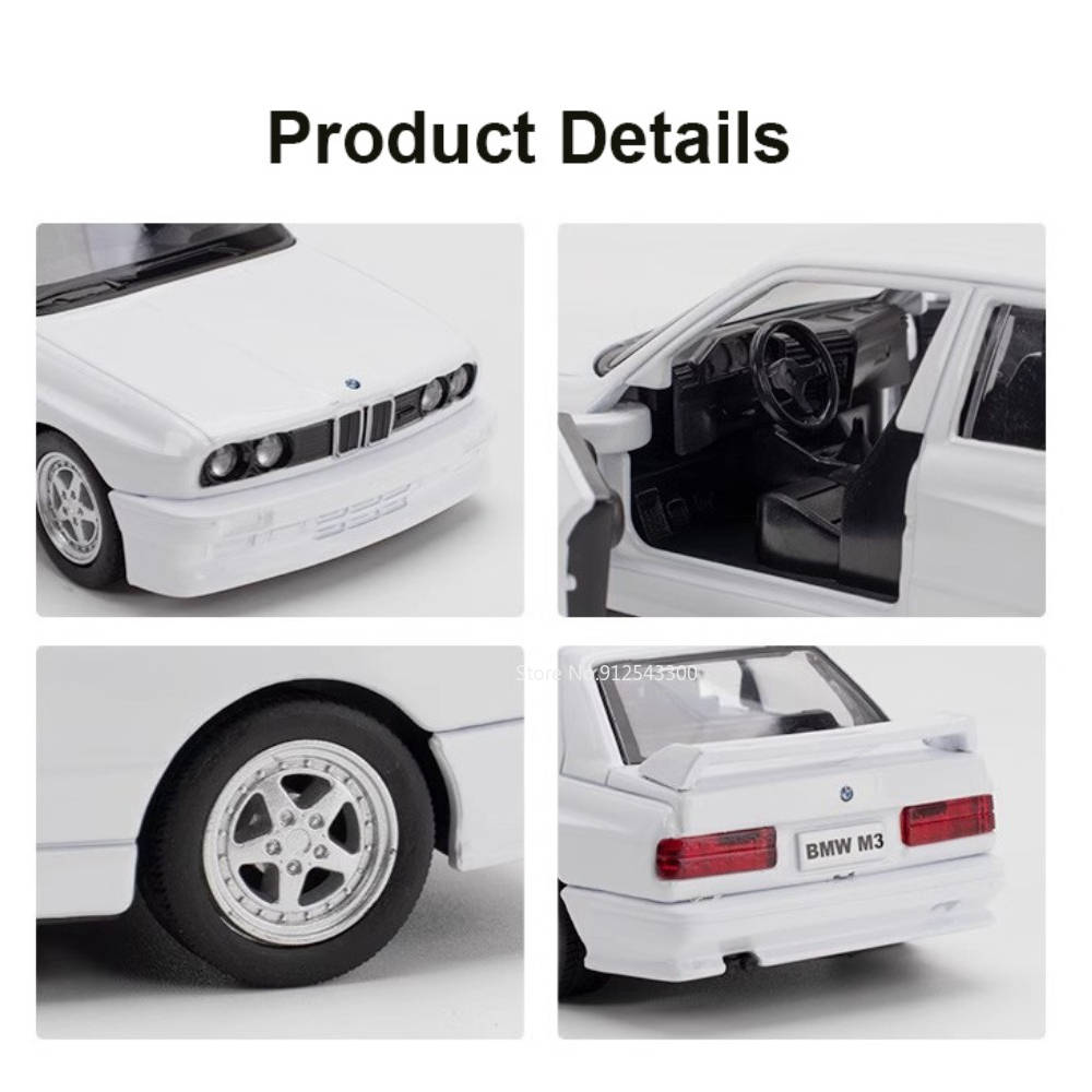 1/36 BMW M3 1987 합금 장난감 자동차 모델 - Model Kit Alfa Romeo 리뷰 및 가격