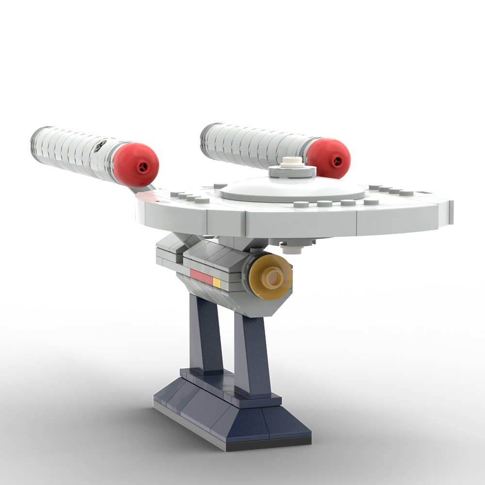 전설적인 은하 탐사 우주선 MOC 모델, 아이코닉한 U - Model Kit Uss Enterprise 리뷰 및 가격