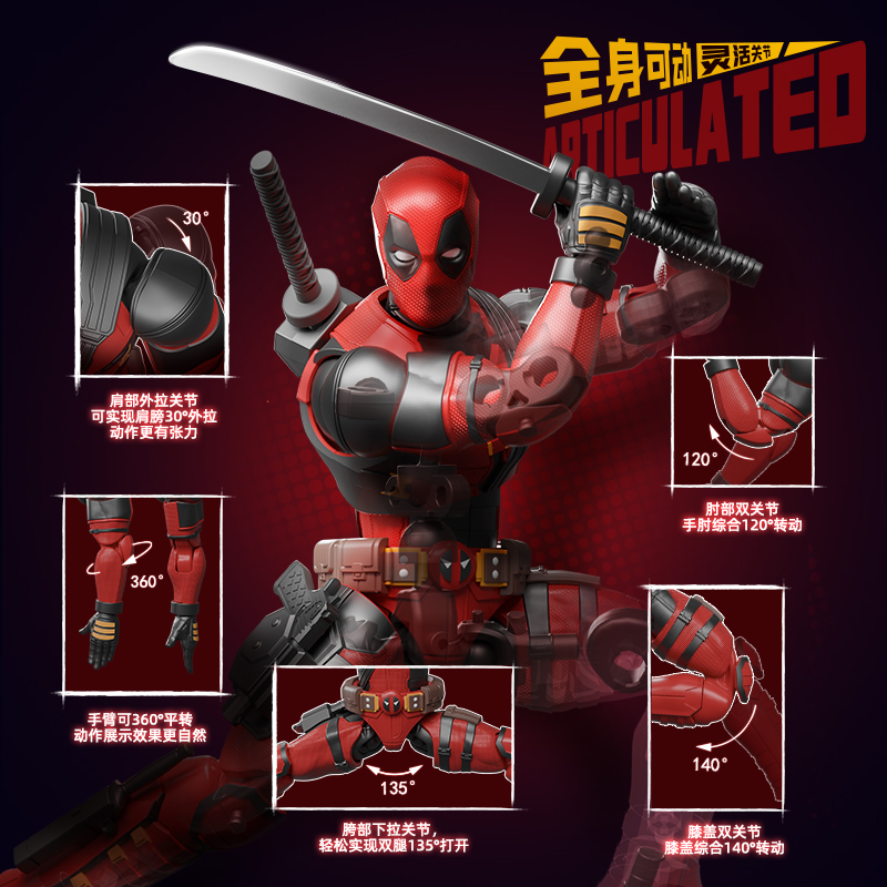 블록스 오리지널 2024 데드풀 & 울버린 친구 데드풀 - Model Kit Wolverine 리뷰 및 가격
