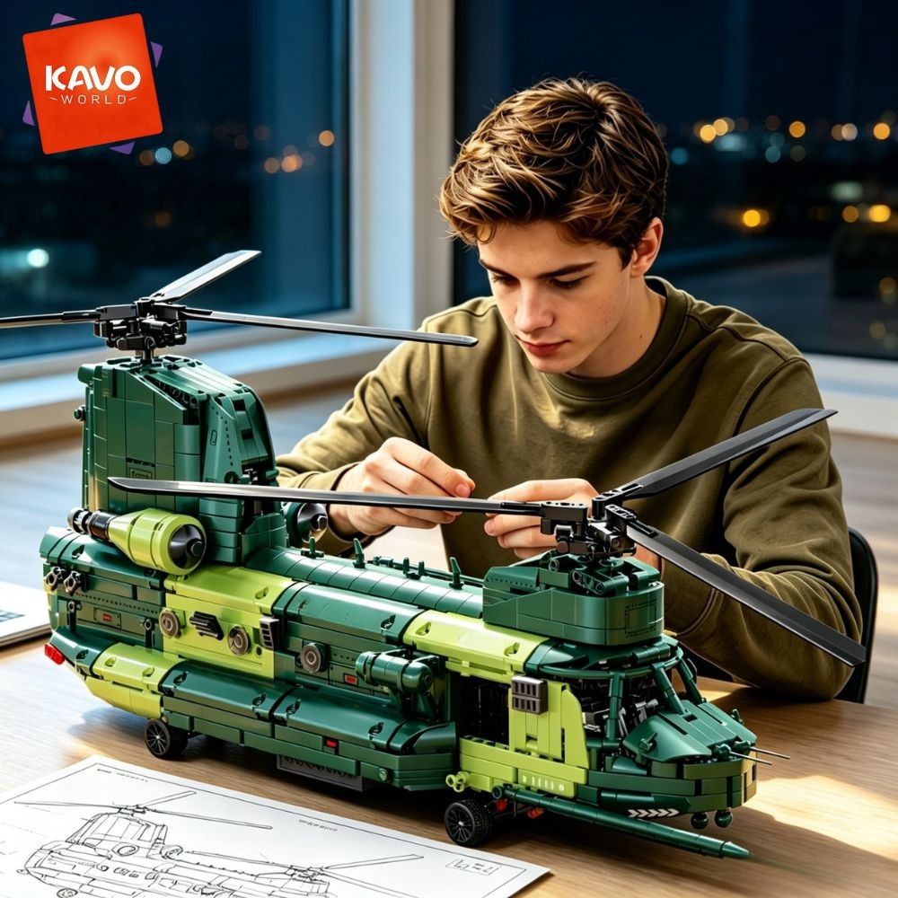 KAVOWORLD 1826피스 32인치 중량 수송 헬리 - Model Kit Levels 리뷰 및 가격